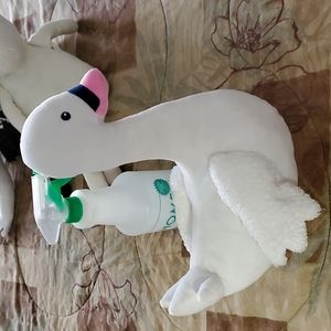 Swan pillow plush
